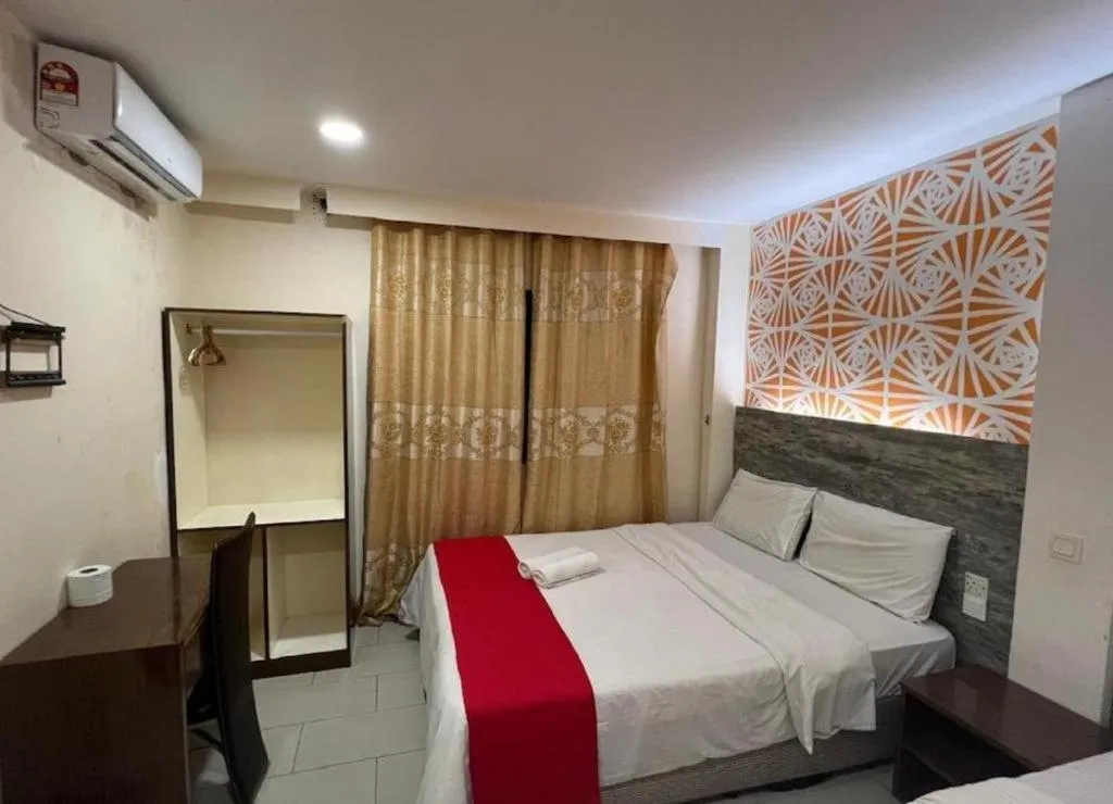 Bed in Hotel Grand Mutiara
