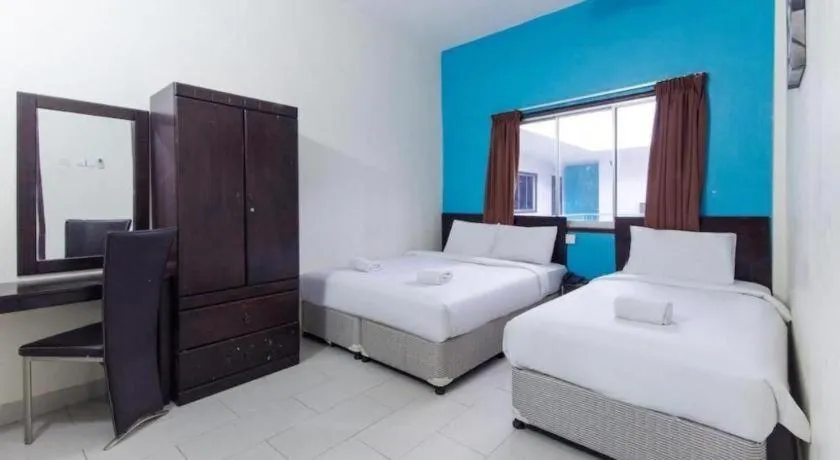 Bed in Hotel Grand Mutiara