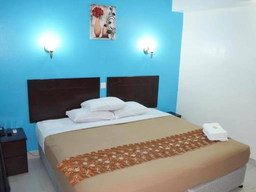 Bed in Hotel Grand Mutiara