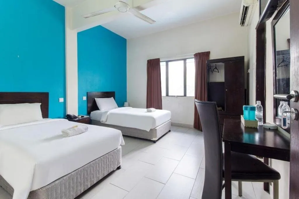 Bed in Hotel Grand Mutiara