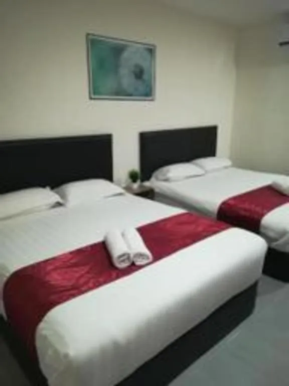 Bed in Rock & Roll Hotel Klang