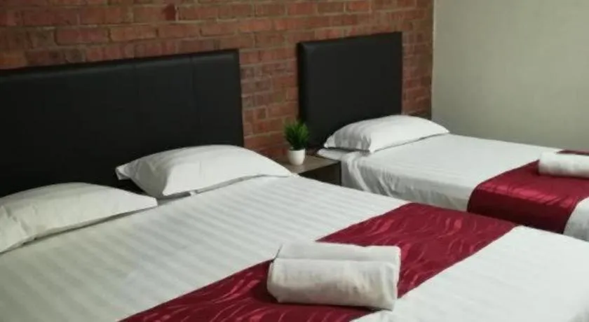 Bed in Rock & Roll Hotel Klang