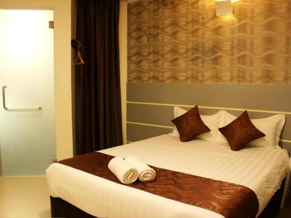 Bed in Rock & Roll Hotel Klang