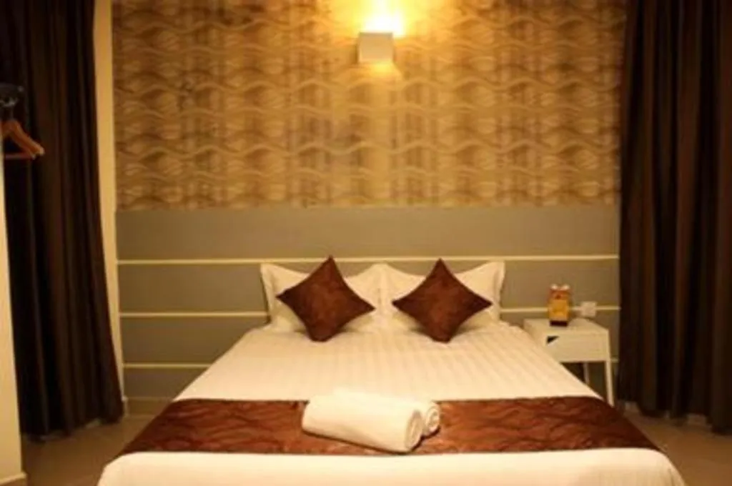 Bed in Rock & Roll Hotel Klang