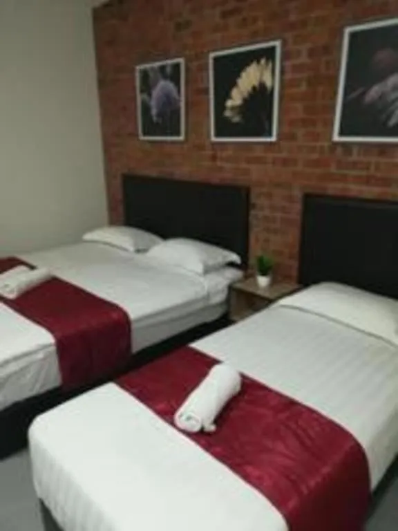 Bed in Rock & Roll Hotel Klang