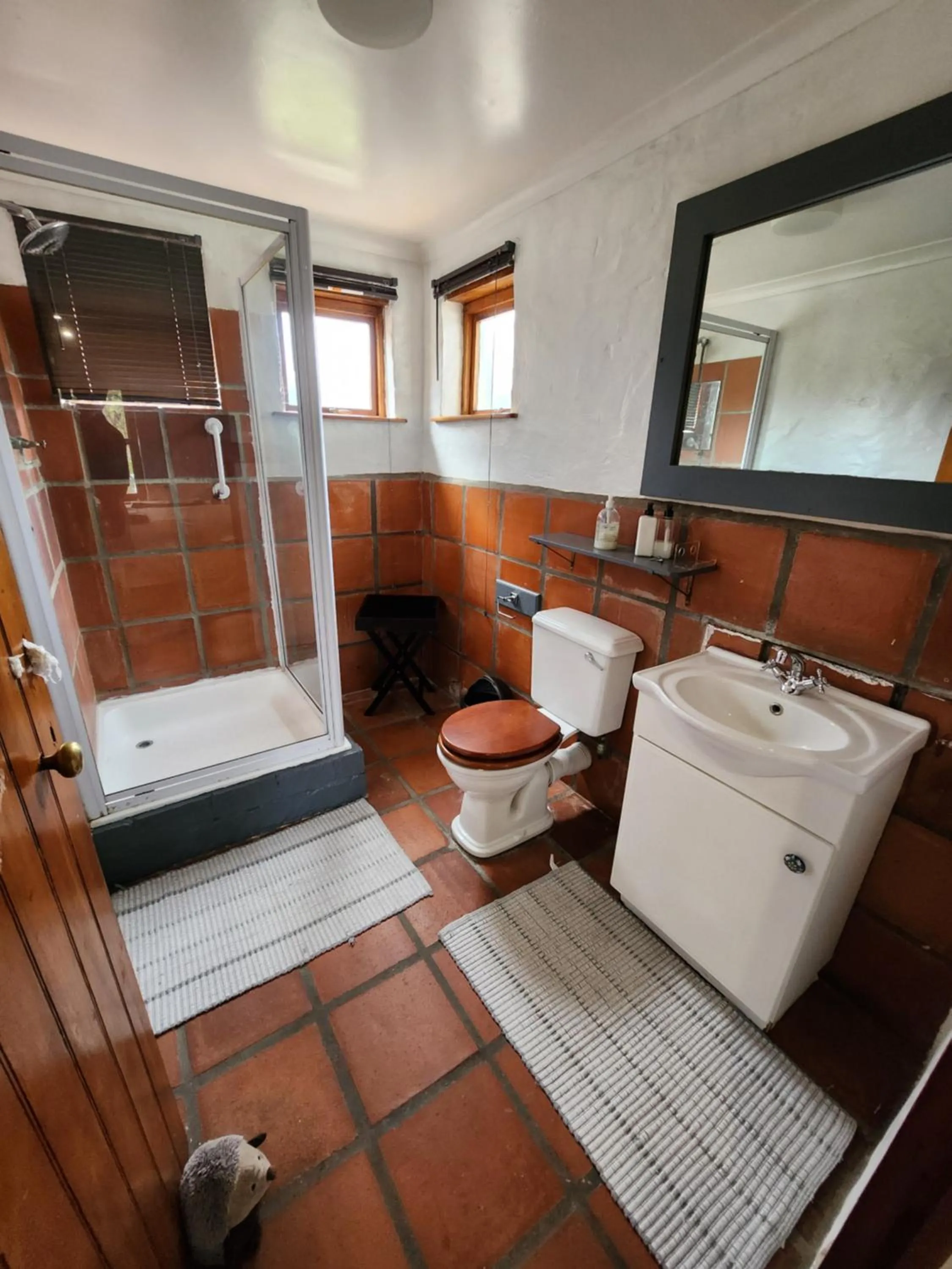 Shower in The Village Lodge