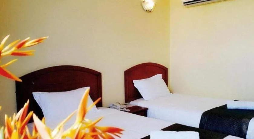 Bed in Global Hotel Labuan