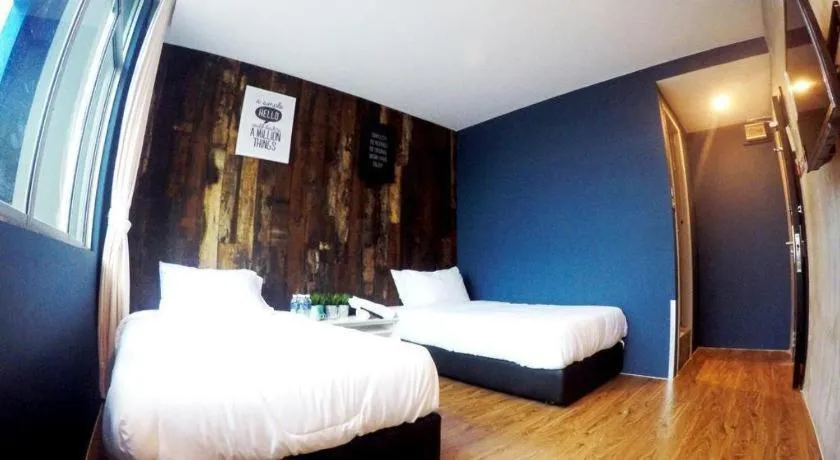 Bed in Monaco Boutique Hotel Kampung Air