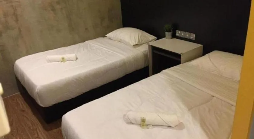 Bed in Monaco Boutique Hotel Kampung Air