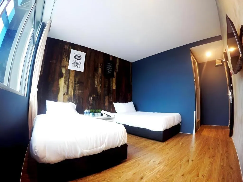 Bed in Monaco Boutique Hotel Kampung Air