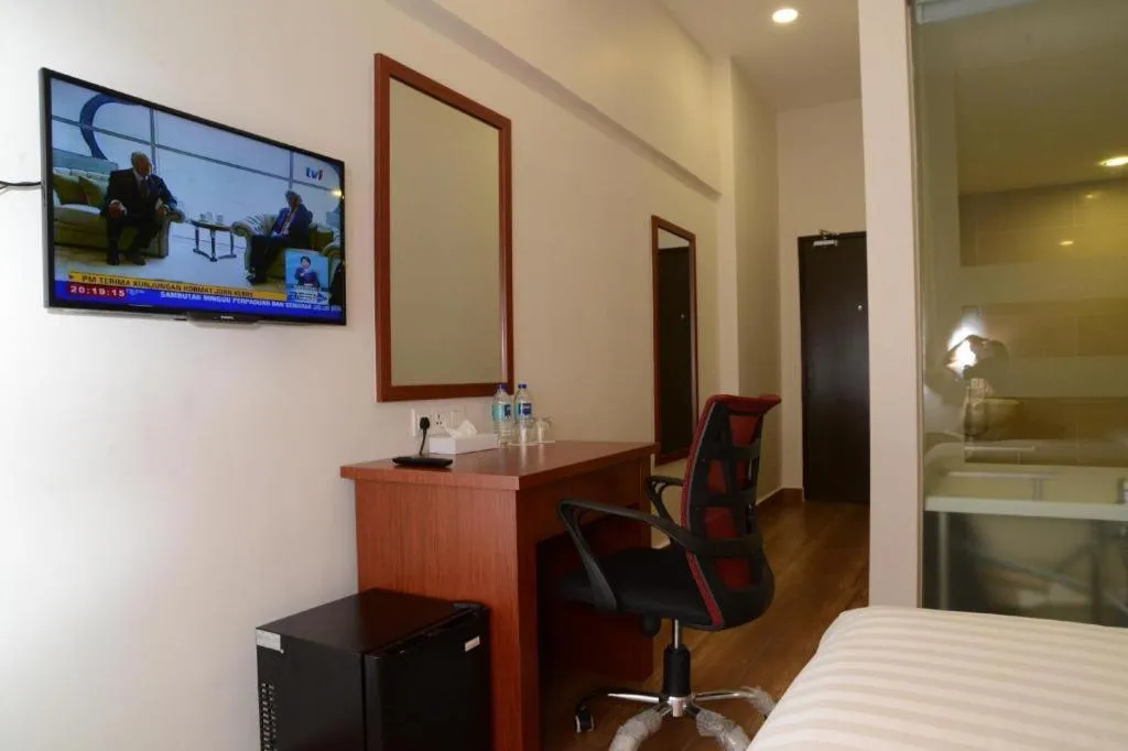 Bed in Elegant Hotel