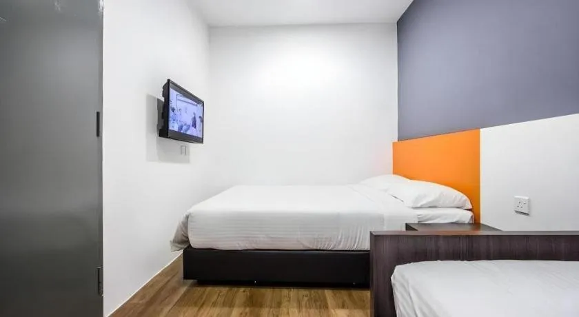 Bed in Big Orange Hotel Jitra