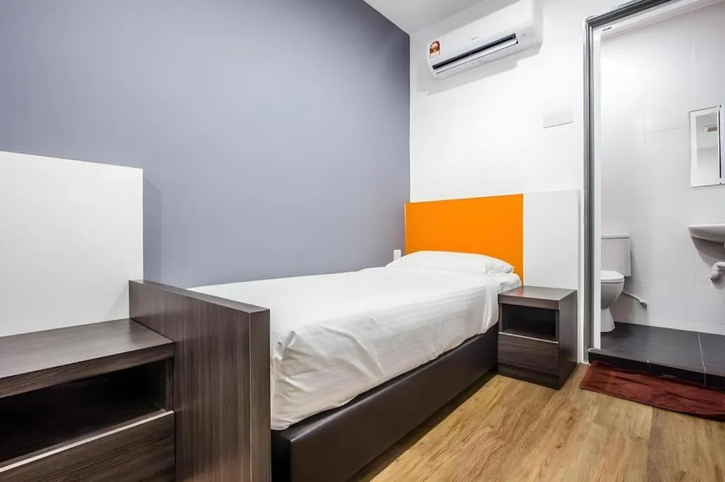 Bed in Big Orange Hotel Jitra