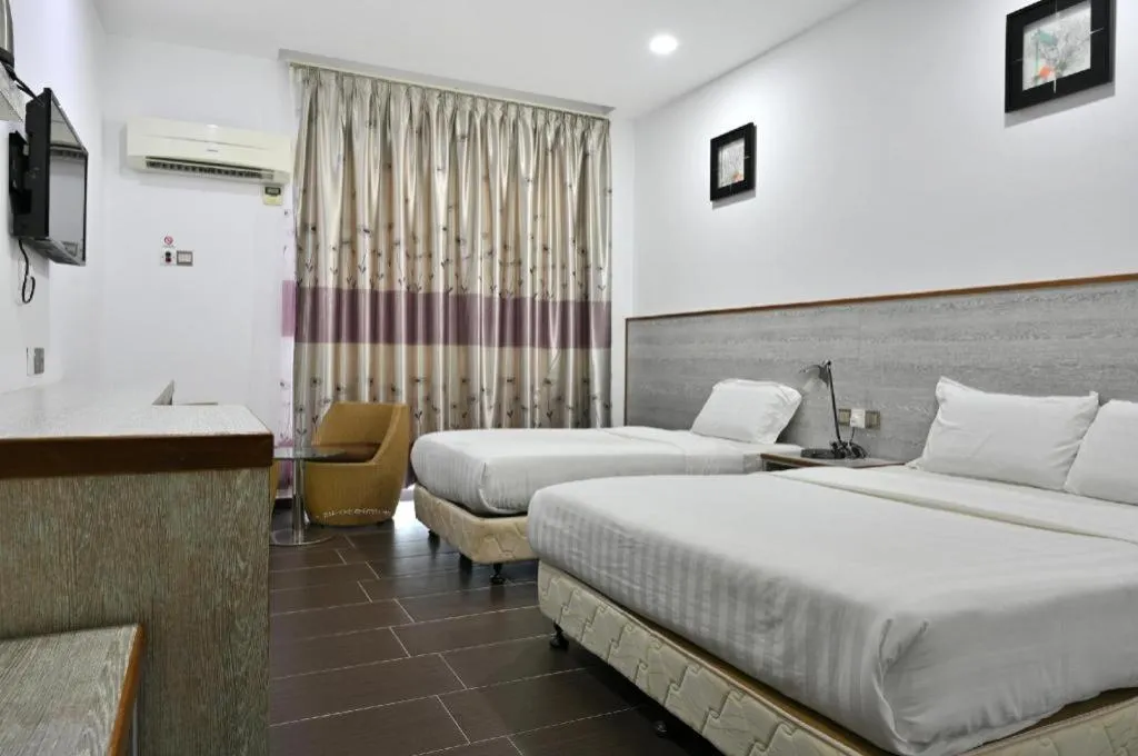 Bed in Cenang View Hotel