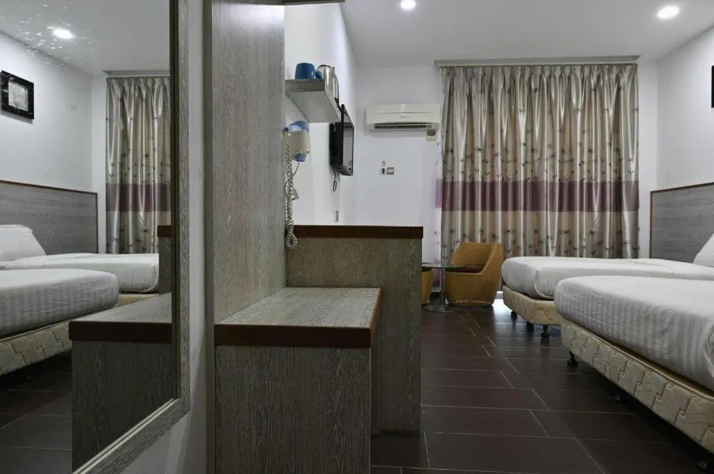 Bed in Cenang View Hotel