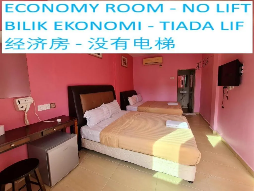 Bed in Cenang View Hotel