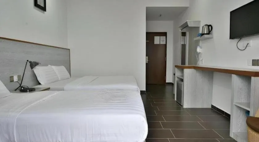 Bed in Cenang View Hotel