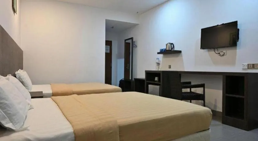 Bed in Cenang View Hotel