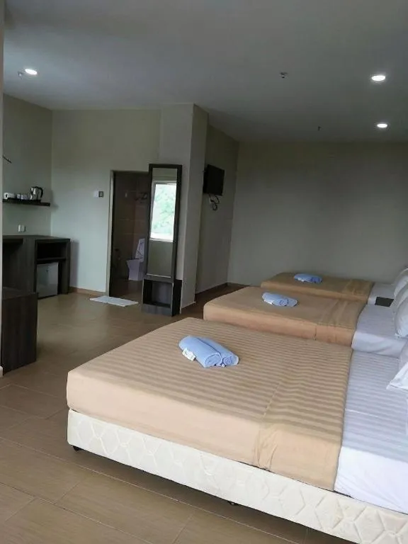 Bed in Cenang View Hotel