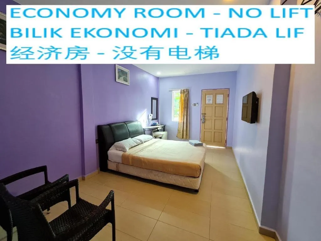 Bed in Cenang View Hotel