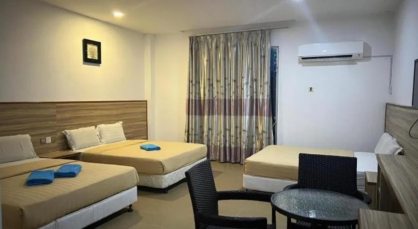 Bed in Cenang View Hotel