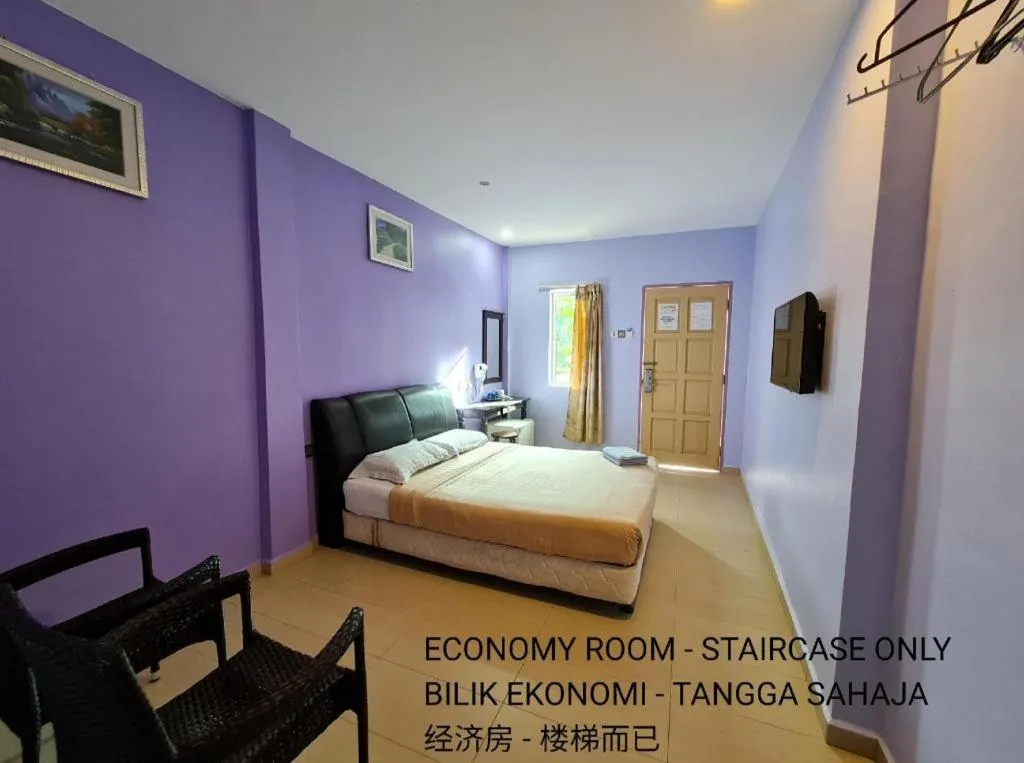 Bed in Cenang View Hotel