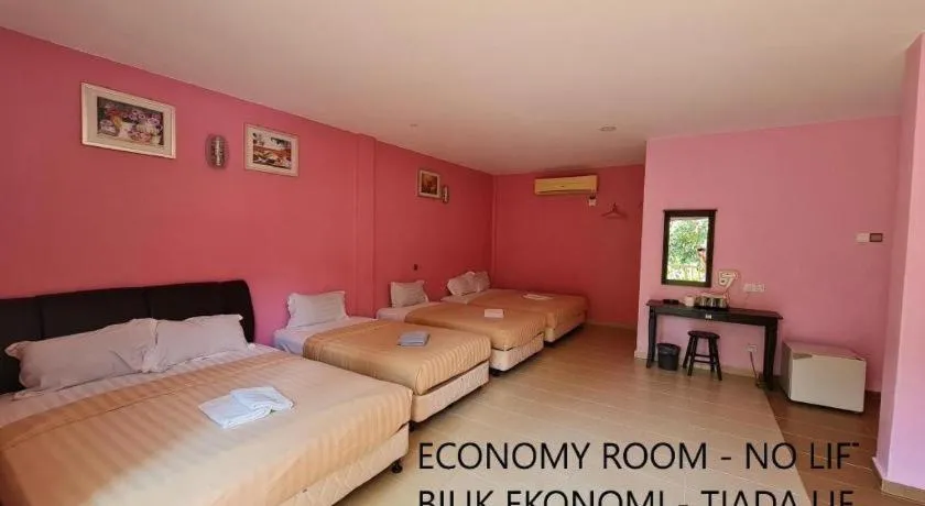 Bed in Cenang View Hotel