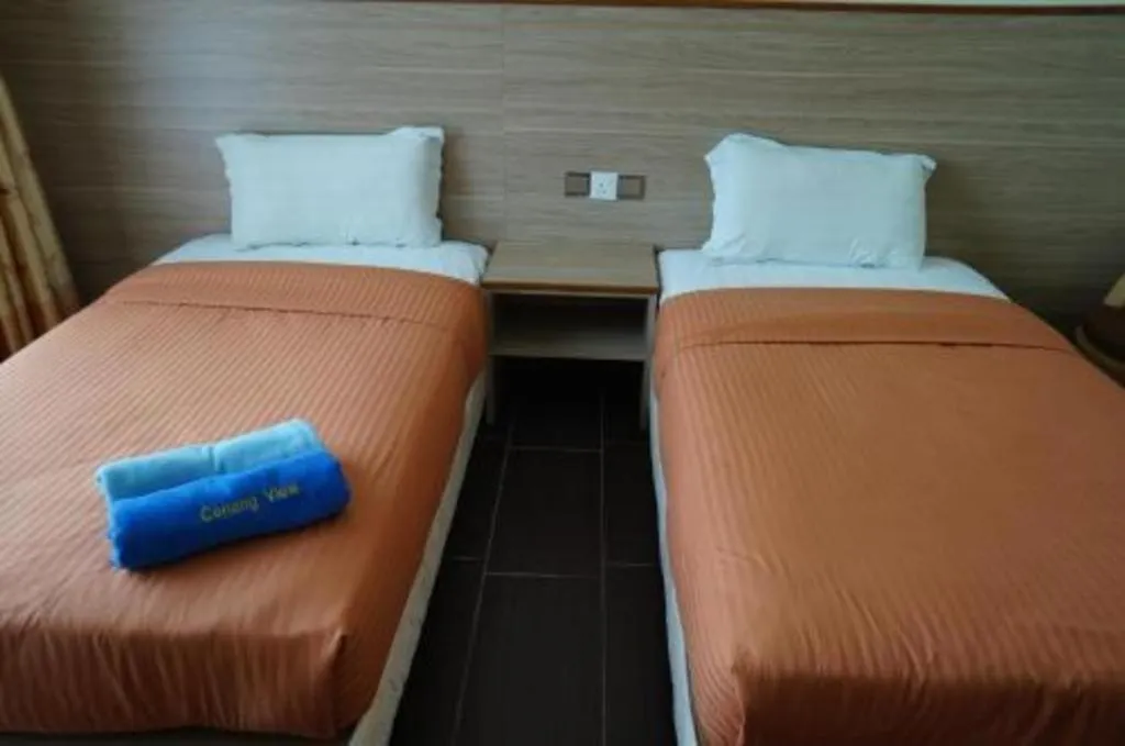 Bed in Cenang View Hotel