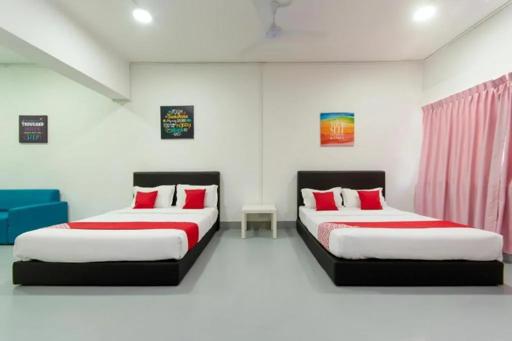 Bed in OYO 43993 Madsuite