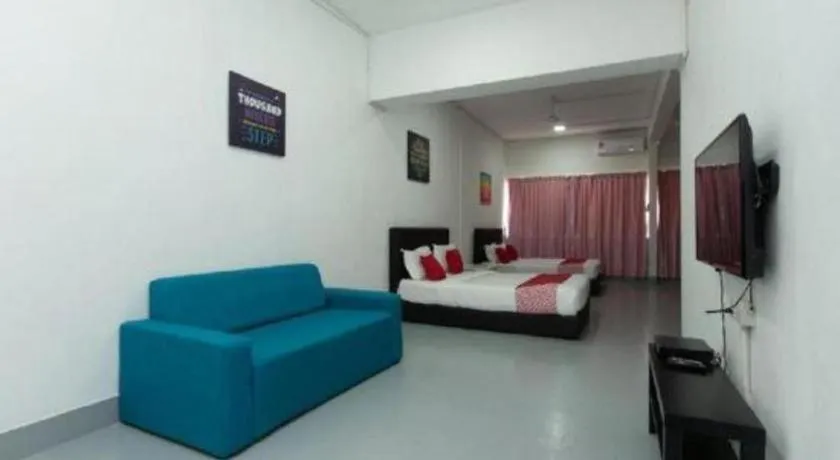 Bed in OYO 43993 Madsuite