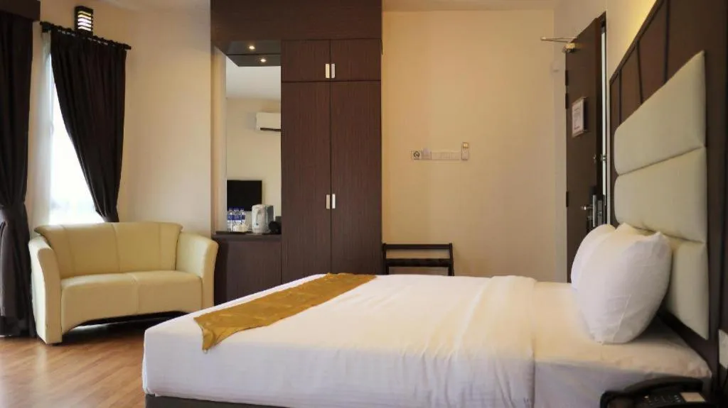 Bed in Hotel Grand Baron