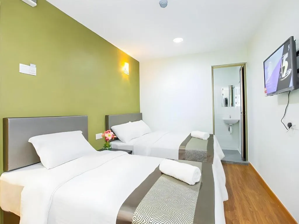 Bed in Hotel Ledang Utama