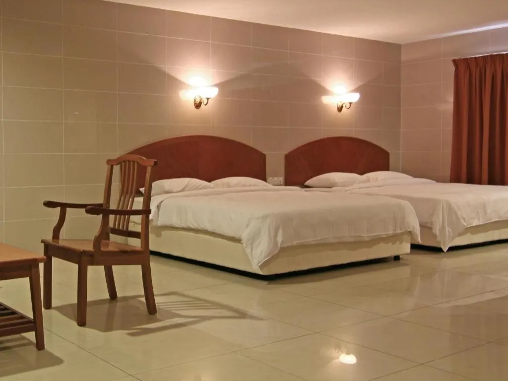 Bed in WW Hotel Ipoh