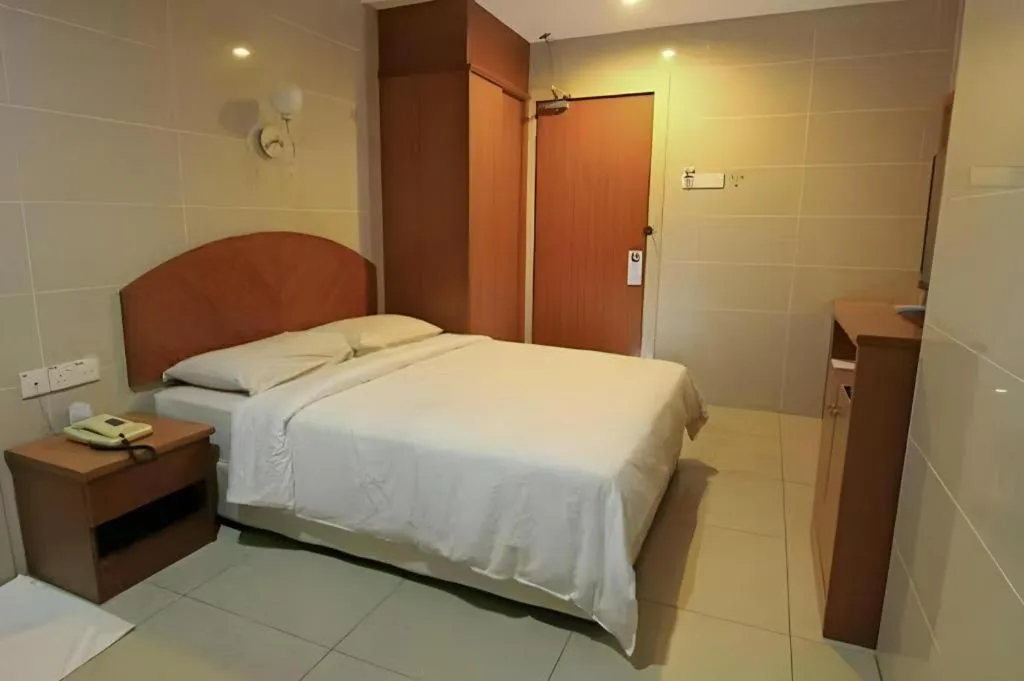 Bed in WW Hotel Ipoh