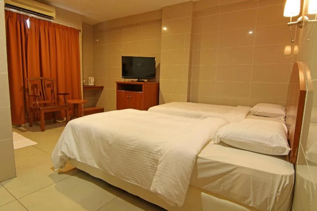 Bed in WW Hotel Ipoh