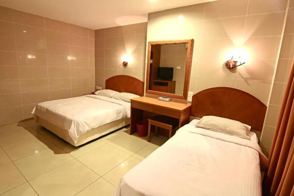Bed in WW Hotel Ipoh