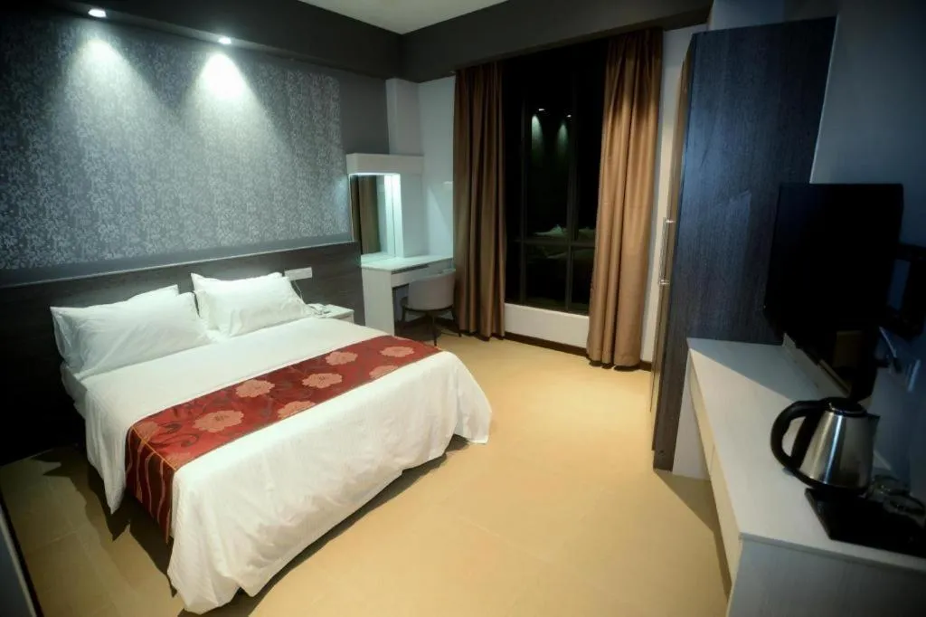 Bed in Star-Well hotel