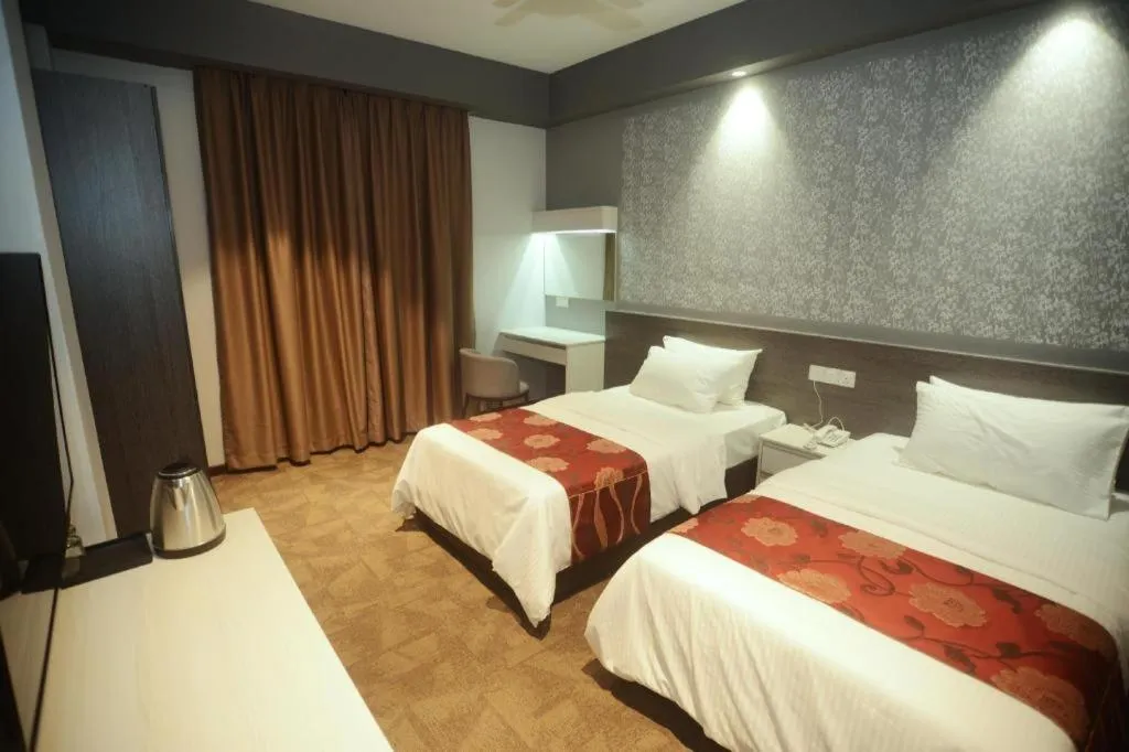 Bed in Star-Well hotel