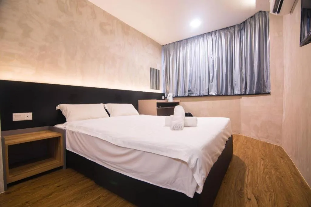 Bed in Monaco Boutique Hotel Sadong Jaya