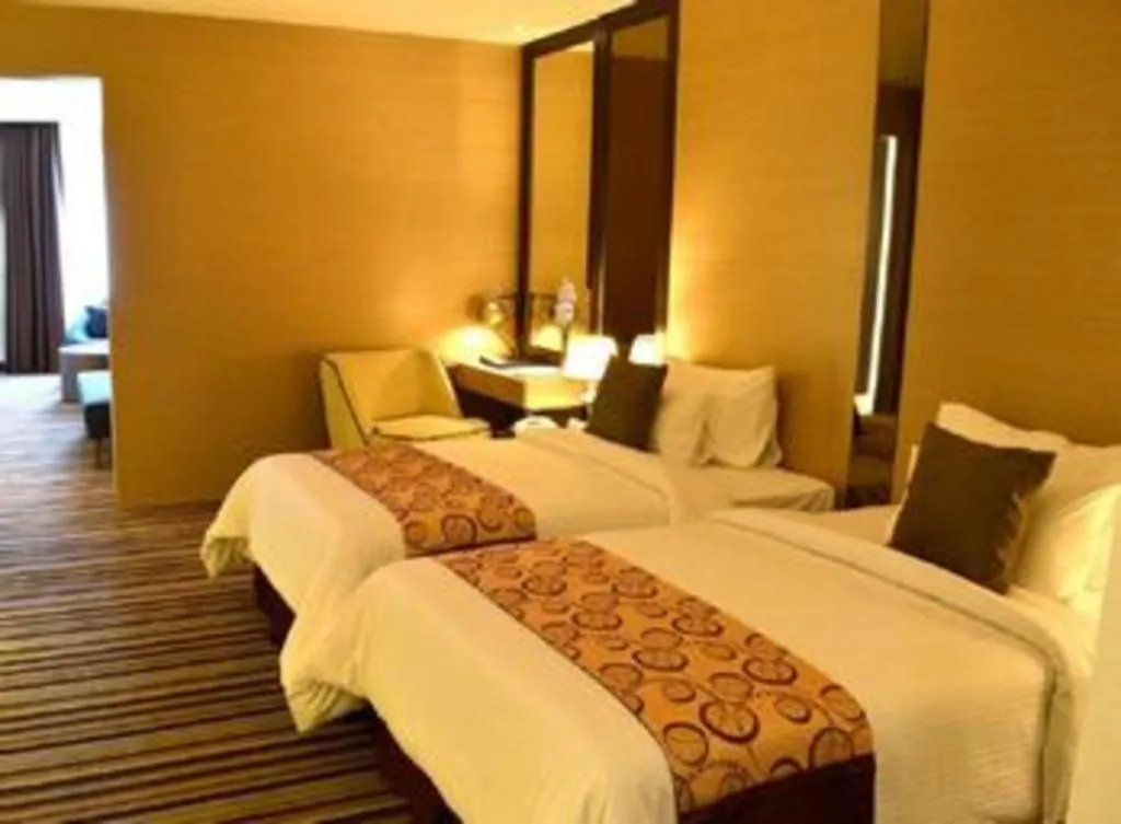 Bed in Goldsands Hotel Langkawi