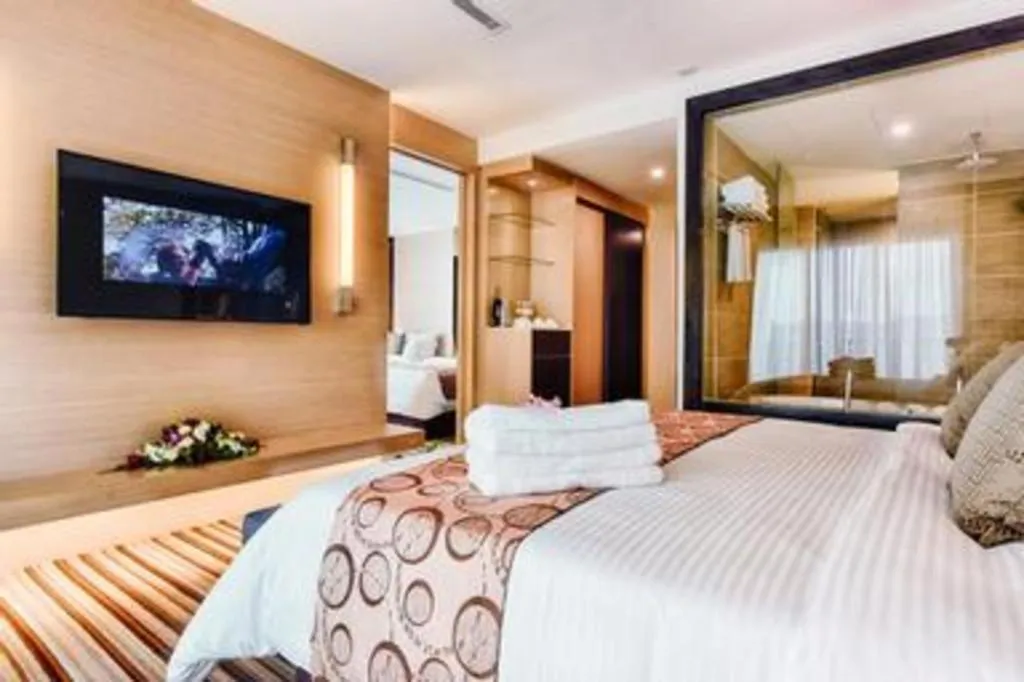 Bed in Goldsands Hotel Langkawi