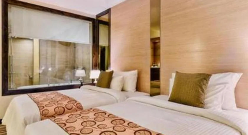 Bed in Goldsands Hotel Langkawi