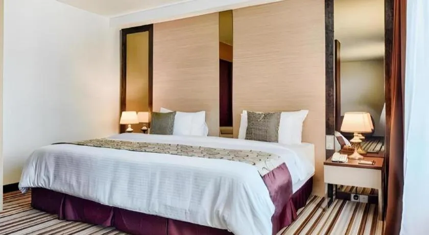 Bed in Goldsands Hotel Langkawi