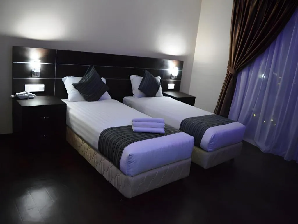 Bed in Goldsands Hotel Langkawi