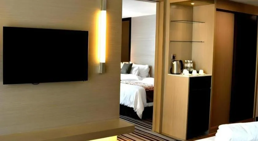 Bed in Goldsands Hotel Langkawi