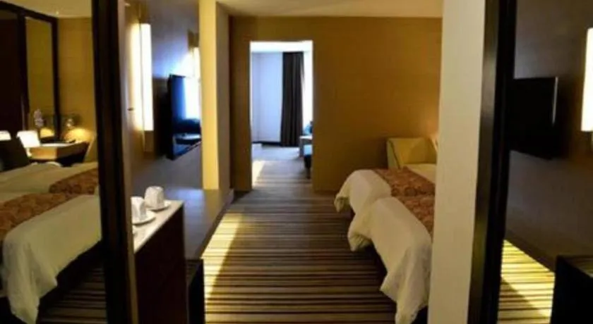 Bed in Goldsands Hotel Langkawi