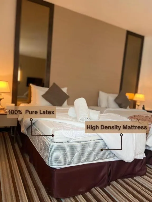 Bed in Goldsands Hotel Langkawi