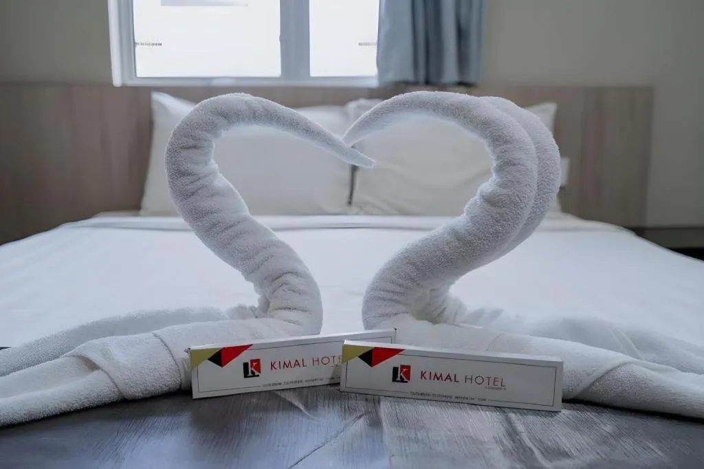 Bed in Kimal Hotel Taiping