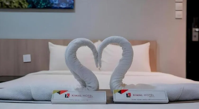 Bed in Kimal Hotel Taiping