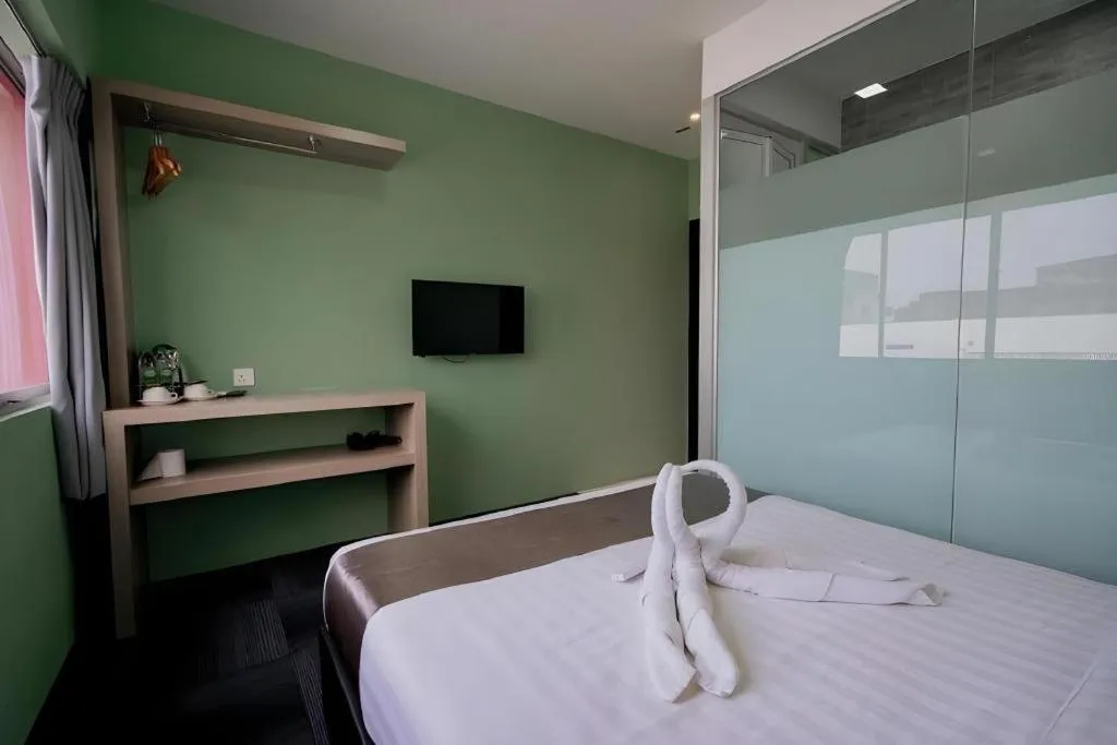 Bed in Kimal Hotel Taiping